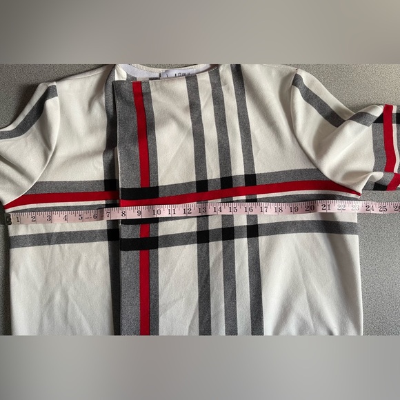 Joseph Ribkoff Open Checkered Cover Up Jacket Size 16 - Picture 10 of 12